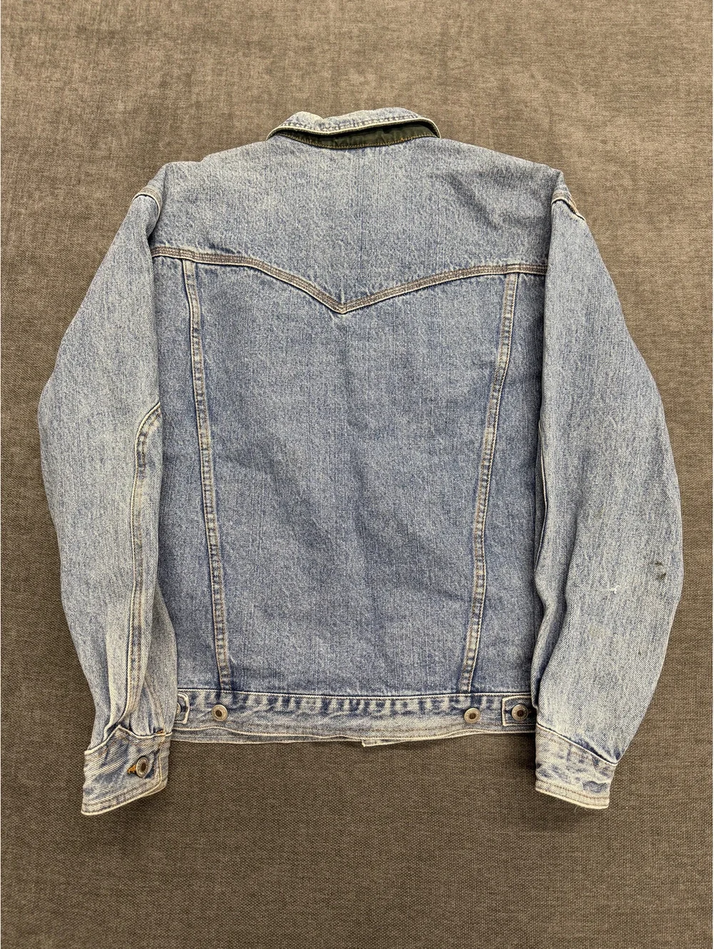 Vintage Resistol Light Blue Denim Jacket - Picture 8 of 9